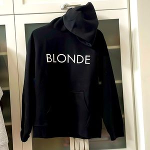 Brunette the Label Hoodie BLONDE SZ M/L BLONDE NWT🖤🖤